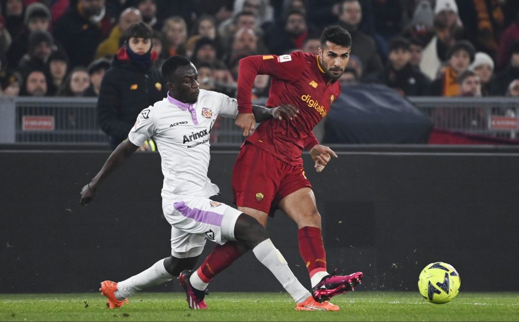 Celik AS Roma v US Cremonese - Coppa Italia Quarter Final