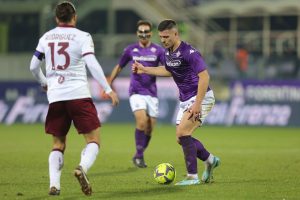 Fiorentina v Torino  - Coppa Italia Quarter Final