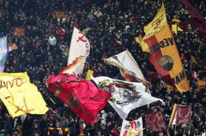 tifosi AS Roma v US Cremonese - Coppa Italia Quarter Final