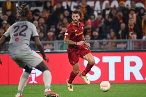 Spinazzola AS Roma v RB Salzburg: Knockout Round Play-Off Leg Two - UEFA Europa League