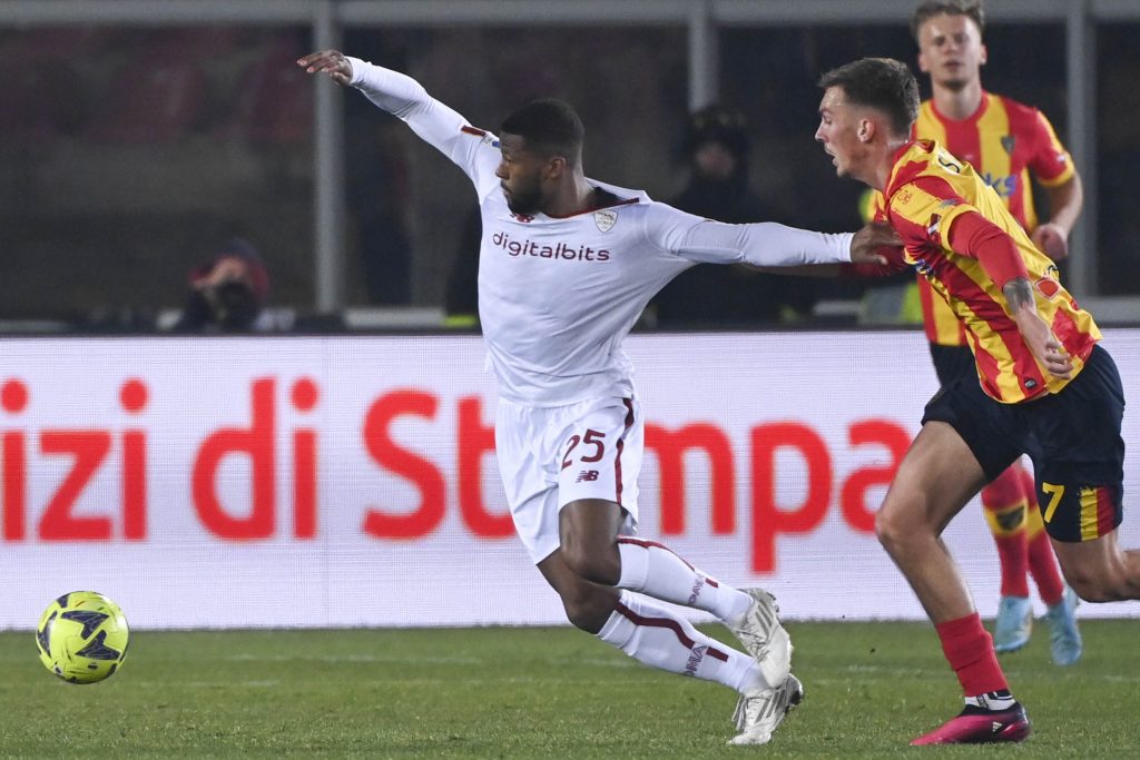 Wijnaldum US Lecce v AS Roma - Serie A