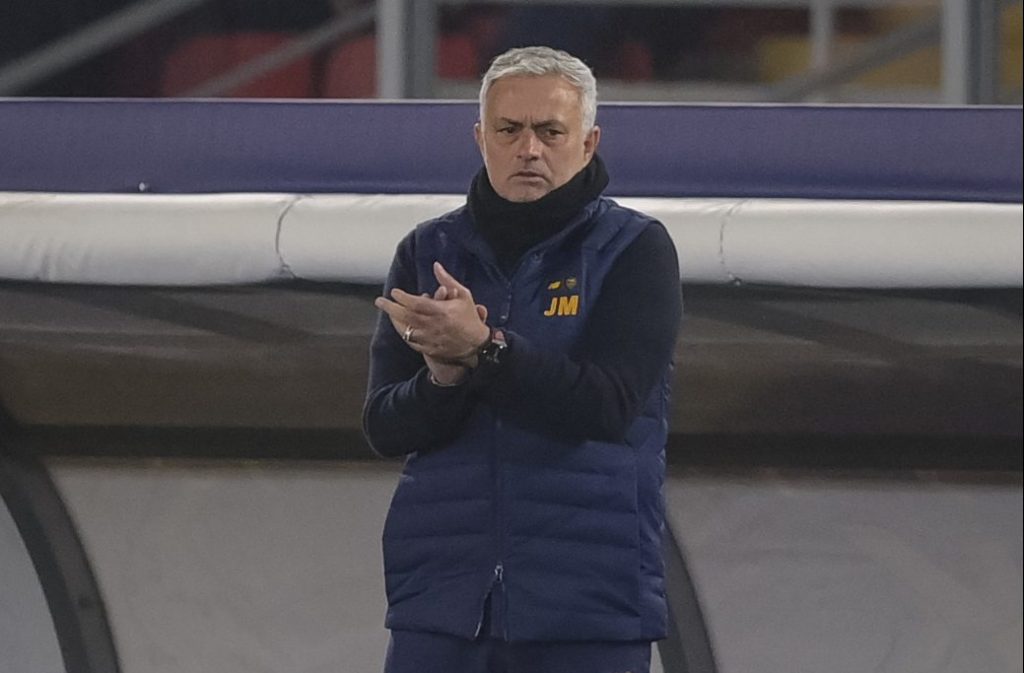 Mourinho US Lecce v AS Roma - Serie A