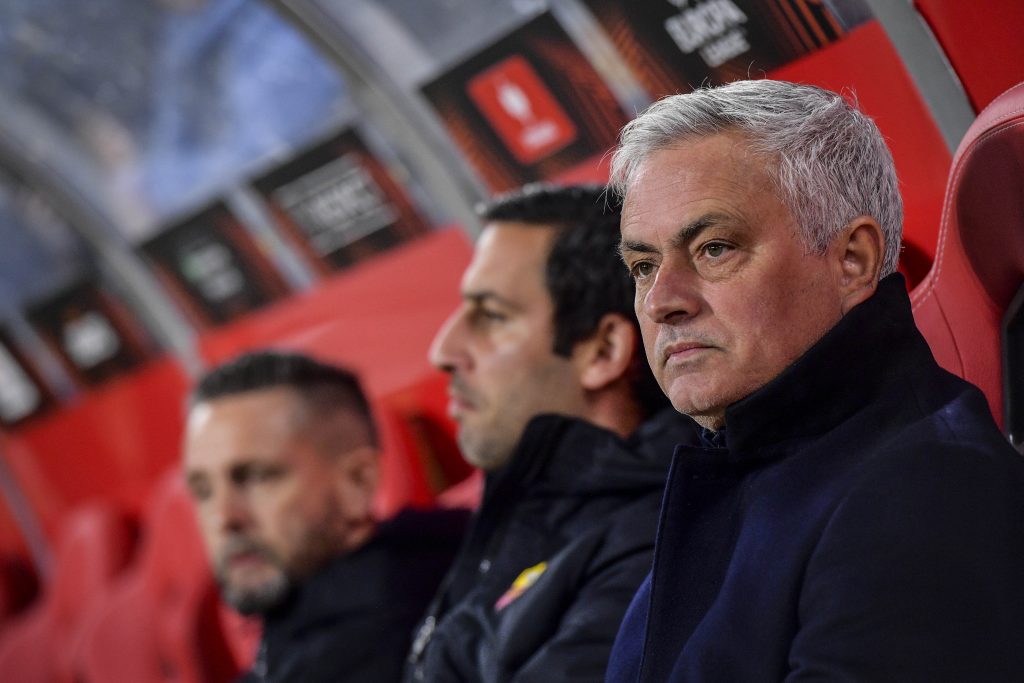 Mourinho FC Salzburg v AS Roma: Knockout Round Play-Off Leg One - UEFA Europa League