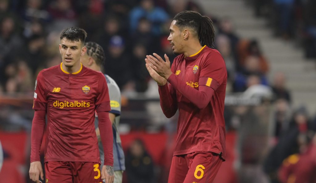 Smalling FC Salzburg v AS Roma: Knockout Round Play-Off Leg One - UEFA Europa League