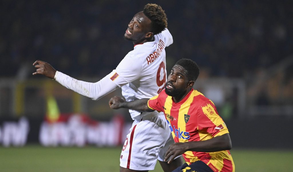 Abraham US Lecce v AS Roma - Serie A