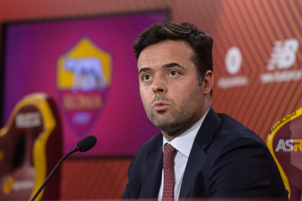 pinto AS Roma Press Conference