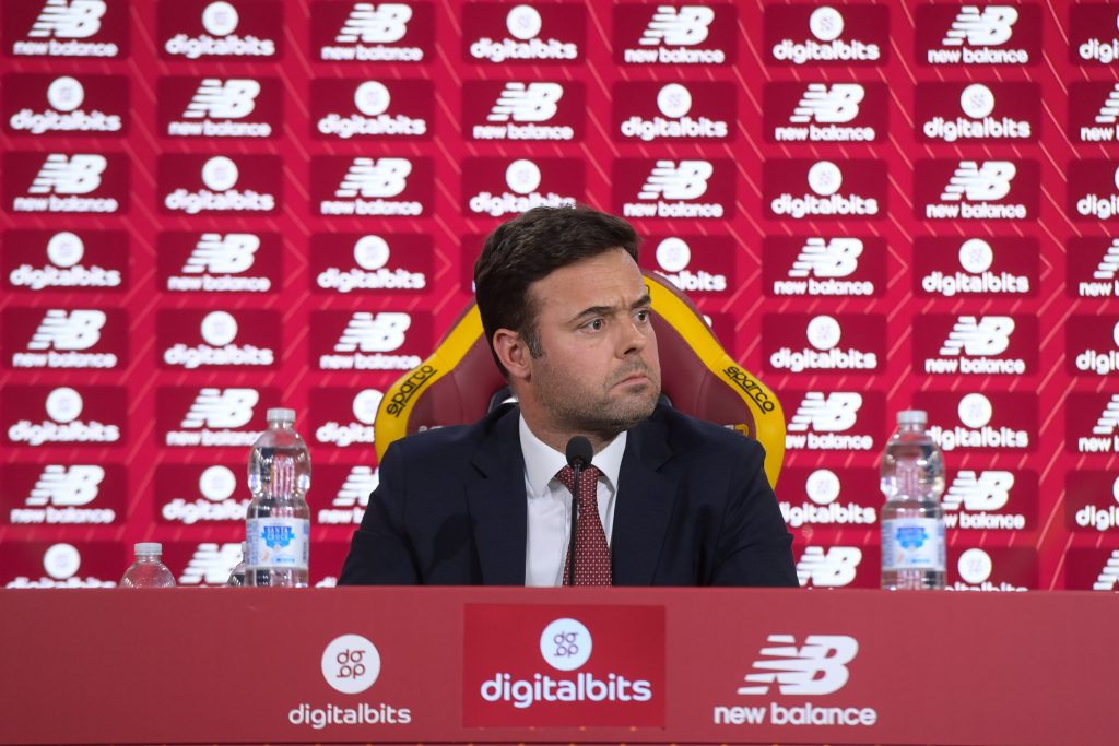 pinto AS Roma Press Conference
