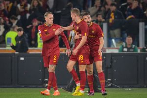 Solbakken karsdorp cristante AS Roma v Hellas Verona - Serie A