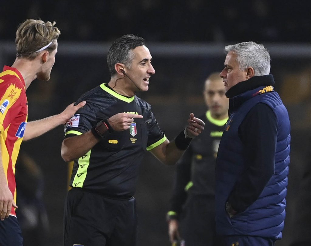 Mourinho Aureliano US Lecce v AS Roma - Serie A