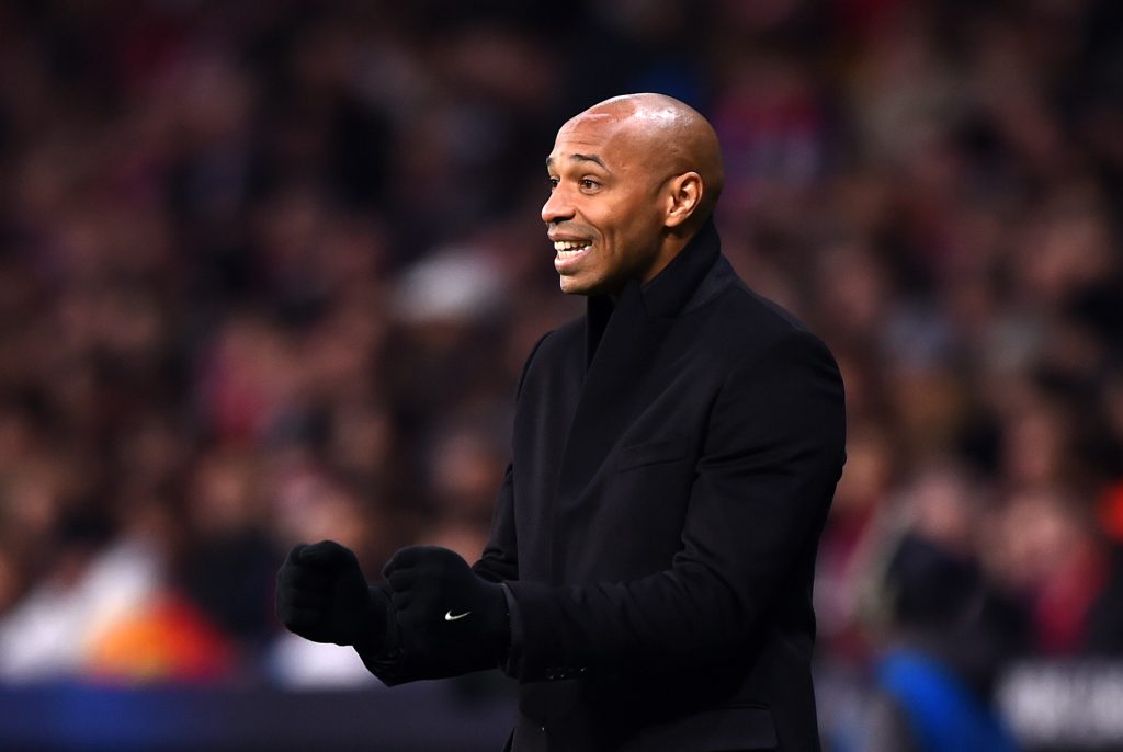 thierry henry Club Atletico de Madrid v AS Monaco - UEFA Champions League Group A