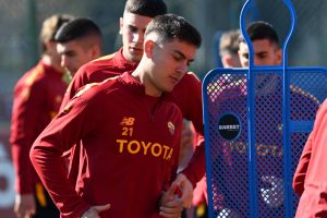 dybala AS Roma Training Session
