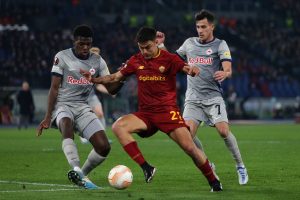 Dybala AS Roma v RB Salzburg: Knockout Round Play-Off Leg Two - UEFA Europa League