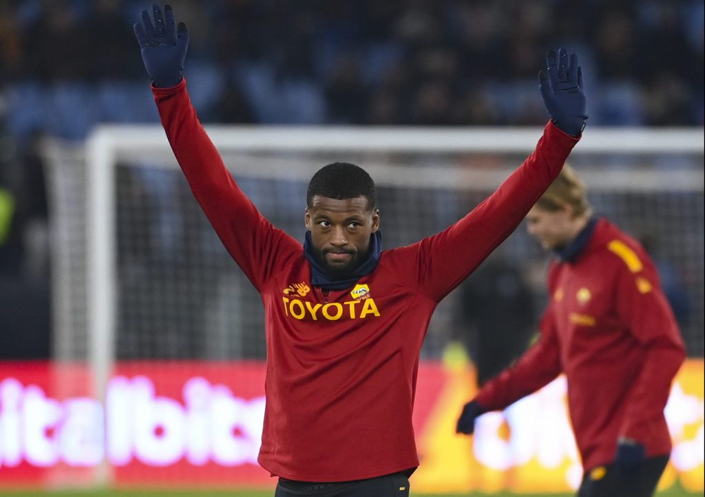 Wijnaldum AS Roma v US Cremonese - Coppa Italia Quarter Final