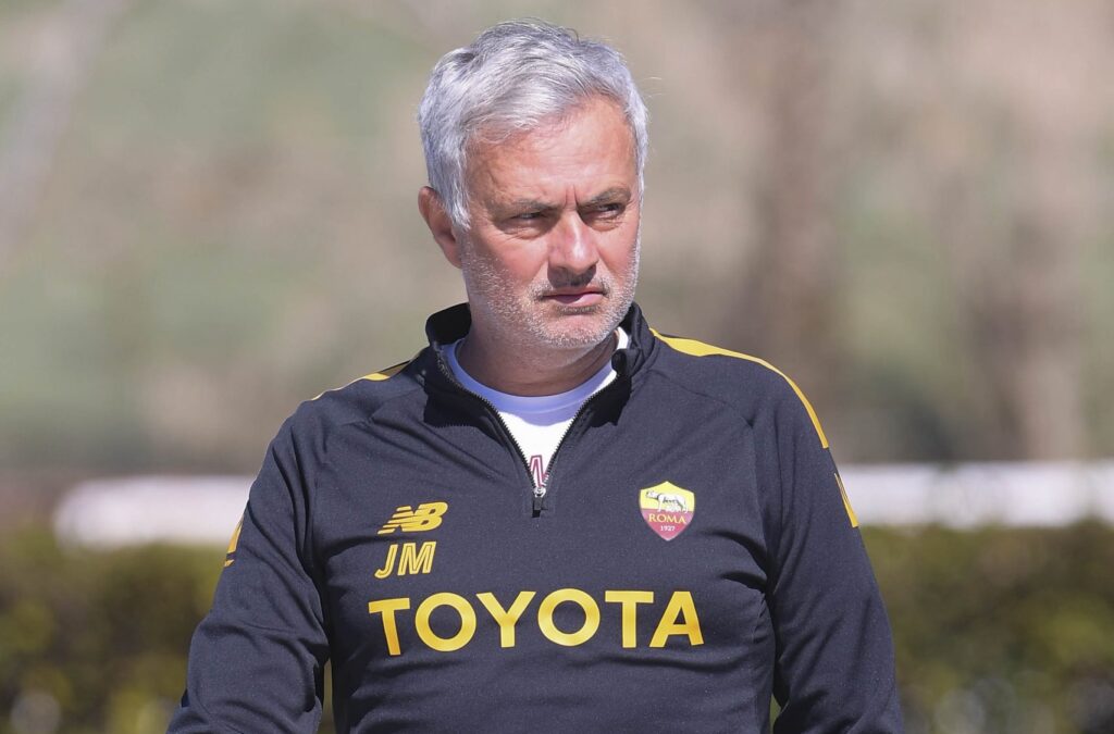 mourinho AS Roma Training Session