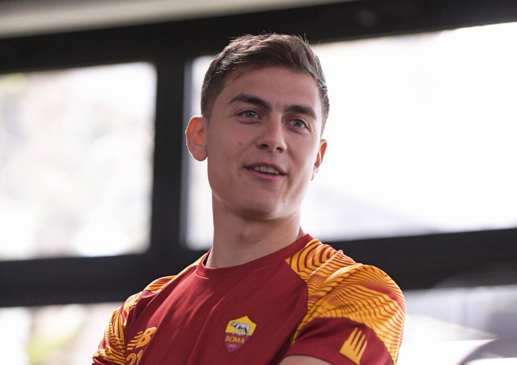 dybala AS Roma Training Session