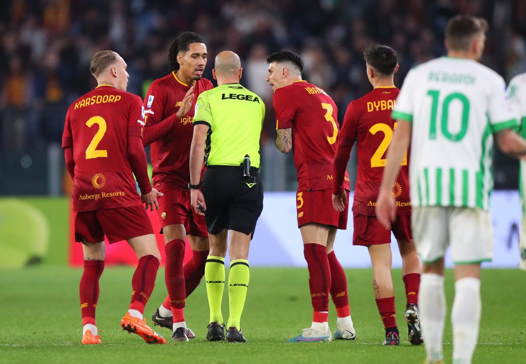 Karsdorp Ibanez Smalling AS Roma v US Sassuolo - Serie A