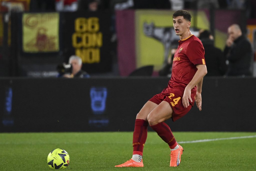 Kumbulla AS Roma v US Sassuolo - Serie A