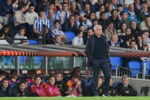 Mourinho Real Sociedad v AS Roma: Round of 16 Leg Two - UEFA Europa League