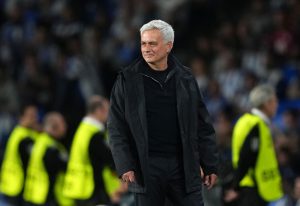 Mourinho Real Sociedad v AS Roma: Round of 16 Leg Two - UEFA Europa League