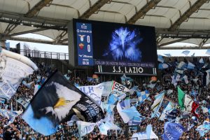 tifosi SS Lazio v AS Roma - Serie A