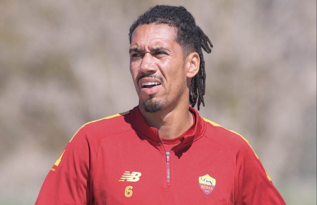 Smalling AS Roma Training Session