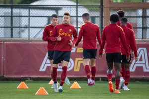 El Shaarawy AS Roma Training Session