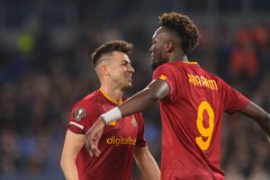 Abraham El Shaarawy AS Roma v Real Sociedad: Round of 16 Leg One - UEFA Europa League