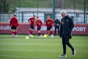 Mourinho AS Roma Training Session