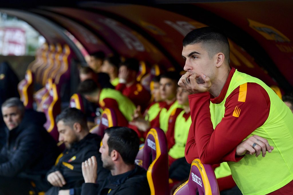 Mancini AS Roma v US Sassuolo - Serie A