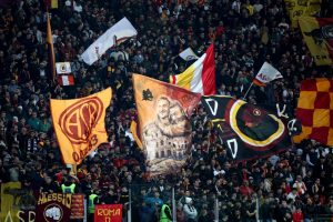 Tifosi curva SS Lazio v AS Roma - Serie A