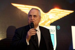 lotito SS Lazio Celebrate 123 Years