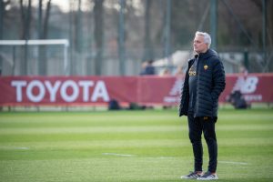 Mourinho AS Roma Training Session