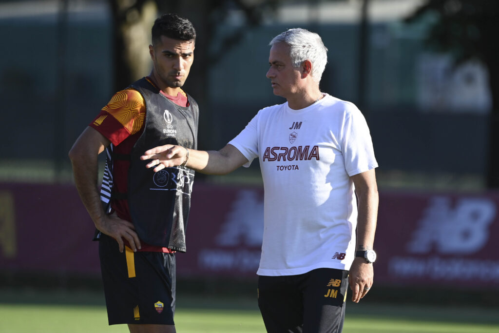 Celik mourinho AS Roma  Training Session