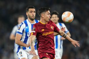 Dybala Real Sociedad v AS Roma: Round of 16 Leg Two - UEFA Europa League