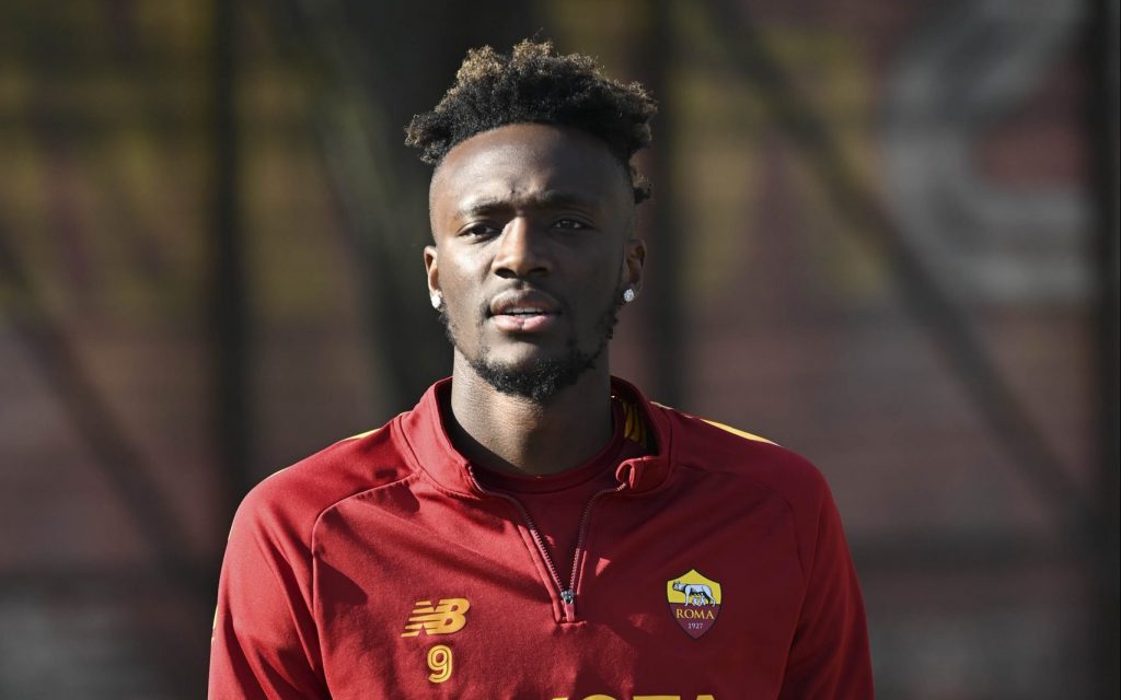 Abraham AS Roma Training Session