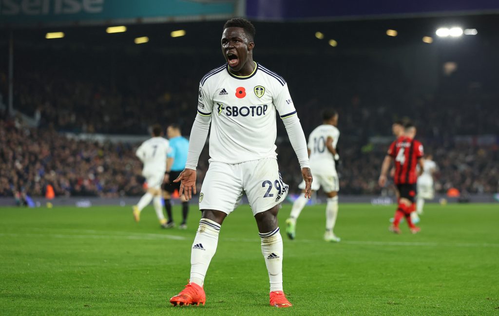 gnonto Leeds United v AFC Bournemouth - Premier League