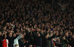tifosi Feyenoord v Shakhtar Donetsk: Round of 16 Leg Two - UEFA Europa League