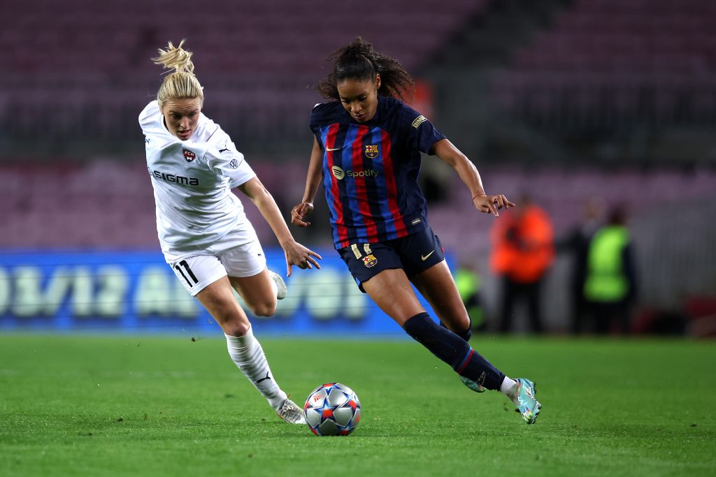 PARALLUELO FC Barcelona v FC Rosengard: Group D - UEFA Women's Champions League