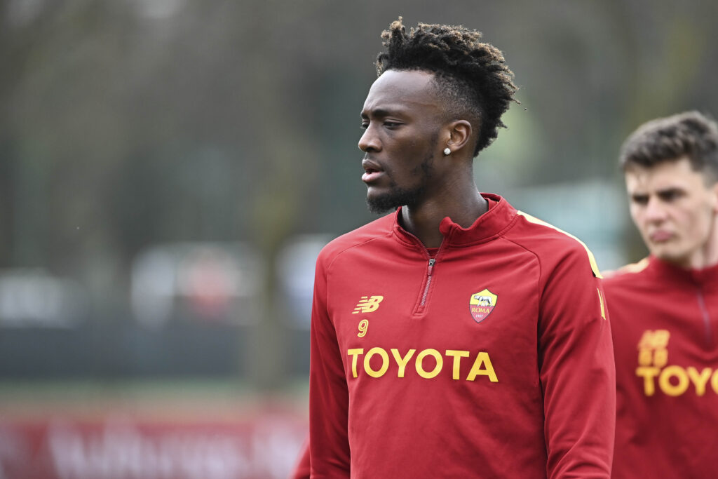 abraham AS Roma Training Session