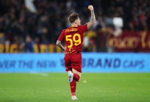 Zalewski AS Roma v US Sassuolo - Serie A
