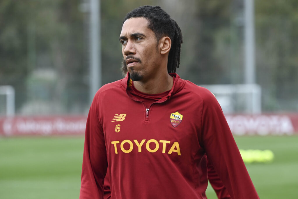 smalling AS Roma Training Session