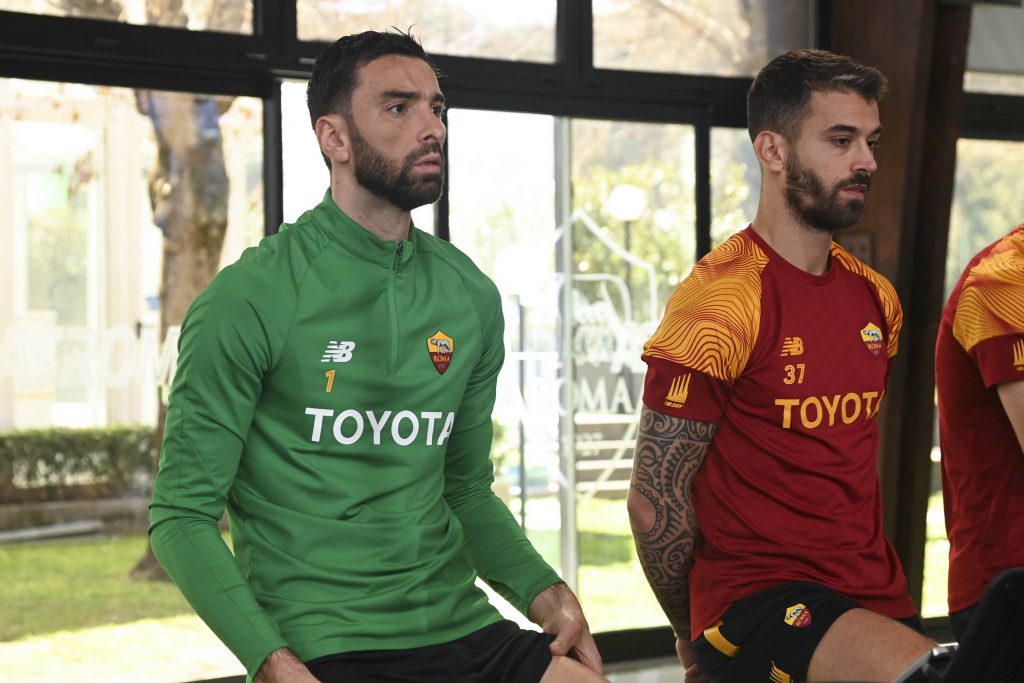 Rui Patricio Spinazzola AS Roma v US Sassuolo - Serie A