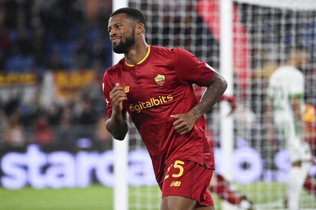 Wijnaldum AS Roma v US Sassuolo - Serie A