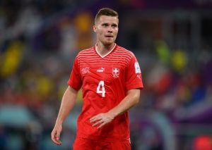 Elvedi Brazil v Switzerland: Group G - FIFA World Cup Qatar 2022