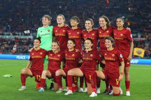 Femminile AS Roma v FC Barcelona: Quarter-Final 1st Leg - UEFA Women's Champions League