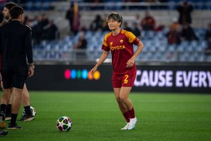 Minami AS Roma v FC Barcelona: Quarter-Final 1st Leg - UEFA Women's Champions League