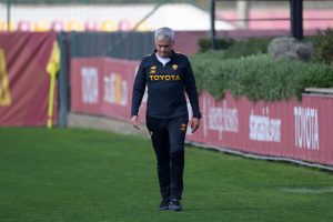 Mourinho AS Roma Training Session