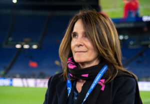 Bavagnoli AS Roma v FC Barcelona: Quarter-Final 1st Leg - UEFA Women's Champions League