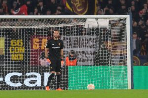 Rui Patricio AS Roma v Real Sociedad: Round of 16 Leg One - UEFA Europa League