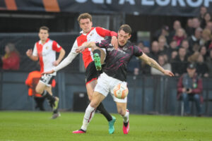 Belotti Feyenoord v AS Roma: Quarterfinal First Leg - UEFA Europa League